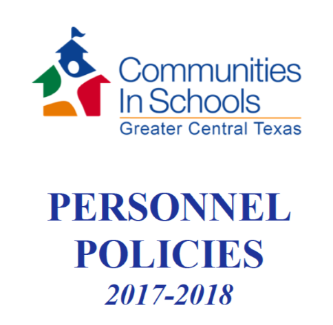 CIS of Greater Central Texas Personnel Policies
